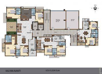 Kalyan Avanti floor plan Layout Kalyan Avanti floor plan Layout